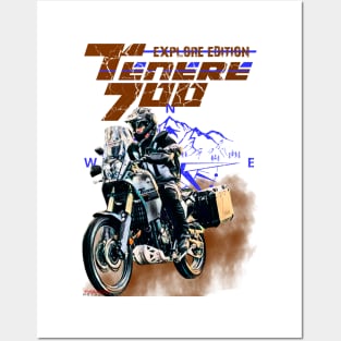 Tenere T7 700 Posters and Art